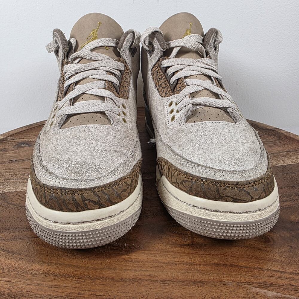 Jordan 3 Retro Low Palomino Womens Brown White Size 7.5 Shoes Sneakers - Picture 3 of 13